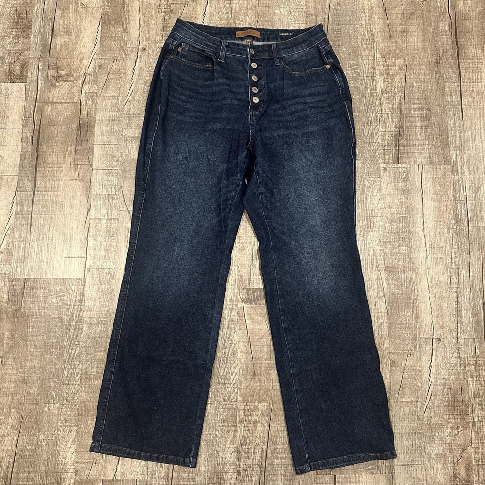 Judy Blue Dark Blue Straight Leg Jeans
